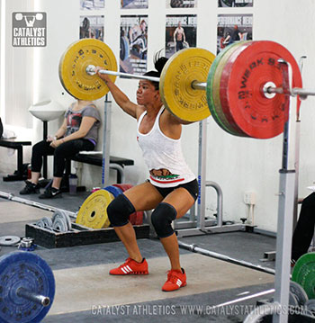 Chyna snatch - Olympic Weightlifting, strength, conditioning, fitness, nutrition - Catalyst Athletics
