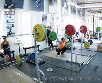 Alyssa snatch - Olympic Weightlifting, strength, conditioning, fitness, nutrition - Catalyst Athletics