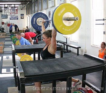 Aimee jerk - Olympic Weightlifting, strength, conditioning, fitness, nutrition - Catalyst Athletics