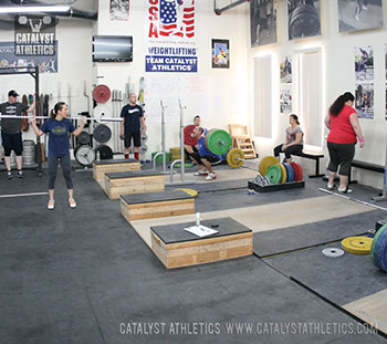 Mike back squat - Olympic Weightlifting, strength, conditioning, fitness, nutrition - Catalyst Athletics