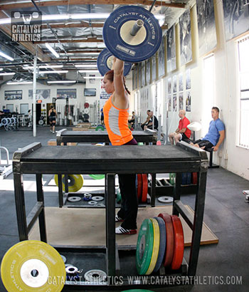 Alyssa jerk - Olympic Weightlifting, strength, conditioning, fitness, nutrition - Catalyst Athletics