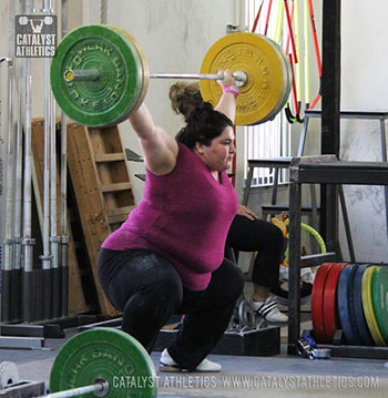 Tamara snatch - Olympic Weightlifting, strength, conditioning, fitness, nutrition - Catalyst Athletics