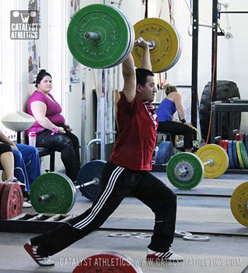 Mike jerk - Olympic Weightlifting, strength, conditioning, fitness, nutrition - Catalyst Athletics