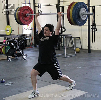 Steve jerk - Olympic Weightlifting, strength, conditioning, fitness, nutrition - Catalyst Athletics
