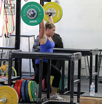 Kara jerk - Olympic Weightlifting, strength, conditioning, fitness, nutrition - Catalyst Athletics