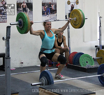 Aimee snatch - Olympic Weightlifting, strength, conditioning, fitness, nutrition - Catalyst Athletics