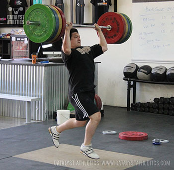Steve jerk - Olympic Weightlifting, strength, conditioning, fitness, nutrition - Catalyst Athletics