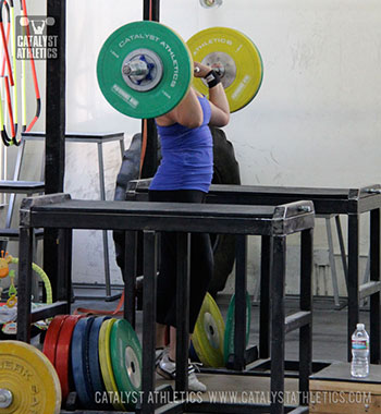 Kara jerk - Olympic Weightlifting, strength, conditioning, fitness, nutrition - Catalyst Athletics