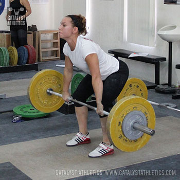 Alyssa clean - Olympic Weightlifting, strength, conditioning, fitness, nutrition - Catalyst Athletics