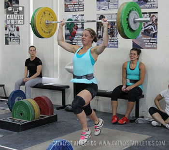 Aimee jerk - Olympic Weightlifting, strength, conditioning, fitness, nutrition - Catalyst Athletics