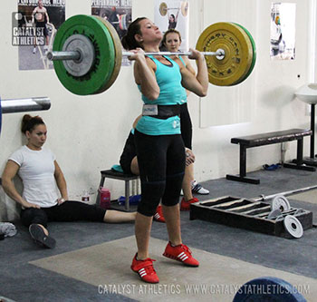 Jessica jerk - Olympic Weightlifting, strength, conditioning, fitness, nutrition - Catalyst Athletics