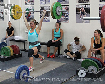 Aimee jerk - Olympic Weightlifting, strength, conditioning, fitness, nutrition - Catalyst Athletics