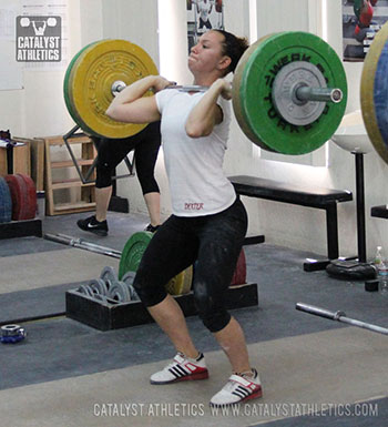 Alyssa jerk - Olympic Weightlifting, strength, conditioning, fitness, nutrition - Catalyst Athletics