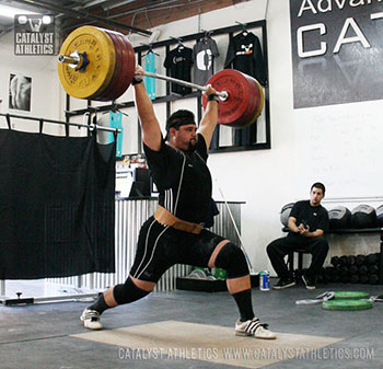 Brian jerk - Olympic Weightlifting, strength, conditioning, fitness, nutrition - Catalyst Athletics