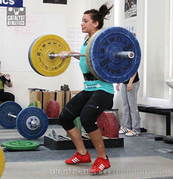 Jessica clean - Olympic Weightlifting, strength, conditioning, fitness, nutrition - Catalyst Athletics