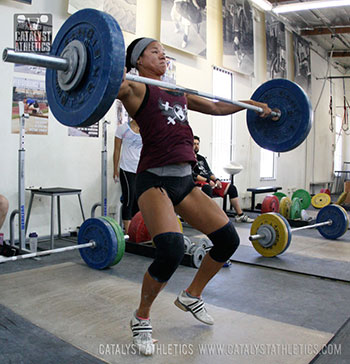 Chyna snatch - Olympic Weightlifting, strength, conditioning, fitness, nutrition - Catalyst Athletics