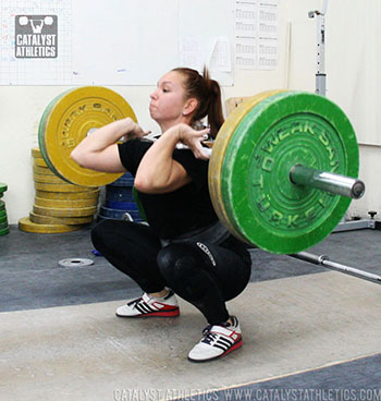 Alyssa clean - Olympic Weightlifting, strength, conditioning, fitness, nutrition - Catalyst Athletics