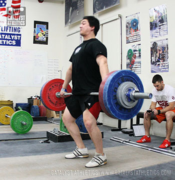 Steve snatch pull - Olympic Weightlifting, strength, conditioning, fitness, nutrition - Catalyst Athletics