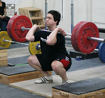 Steve block clean - Olympic Weightlifting, strength, conditioning, fitness, nutrition - Catalyst Athletics