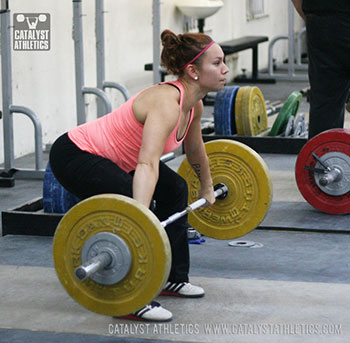 Alyssa snatch - Olympic Weightlifting, strength, conditioning, fitness, nutrition - Catalyst Athletics