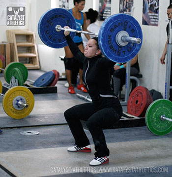 Alyssa snatch - Olympic Weightlifting, strength, conditioning, fitness, nutrition - Catalyst Athletics