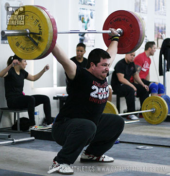 Patrick snatch - Olympic Weightlifting, strength, conditioning, fitness, nutrition - Catalyst Athletics