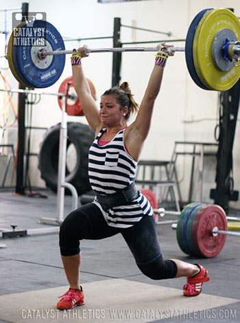Jessica Jerk - Olympic Weightlifting, strength, conditioning, fitness, nutrition - Catalyst Athletics