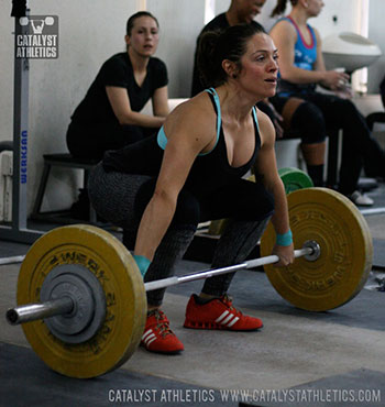Jolie Snatch - Olympic Weightlifting, strength, conditioning, fitness, nutrition - Catalyst Athletics