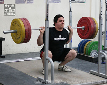 Steve Back Squat - Olympic Weightlifting, strength, conditioning, fitness, nutrition - Catalyst Athletics