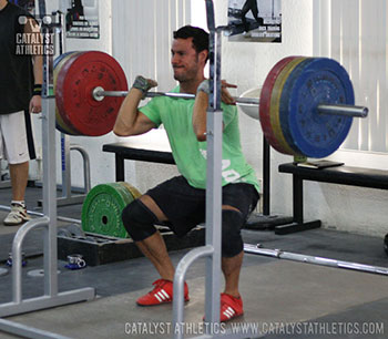 Zack Front Squat - Olympic Weightlifting, strength, conditioning, fitness, nutrition - Catalyst Athletics