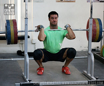 Zack Front Squat - Olympic Weightlifting, strength, conditioning, fitness, nutrition - Catalyst Athletics