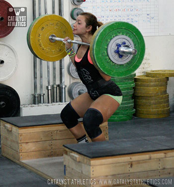 Jessica Block Clean - Olympic Weightlifting, strength, conditioning, fitness, nutrition - Catalyst Athletics
