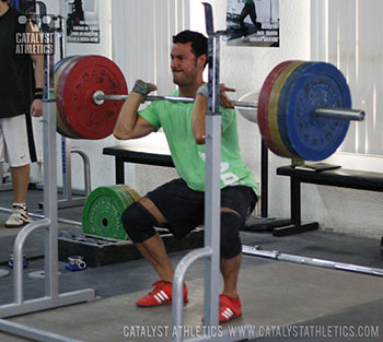 Zack Front Squat - Olympic Weightlifting, strength, conditioning, fitness, nutrition - Catalyst Athletics