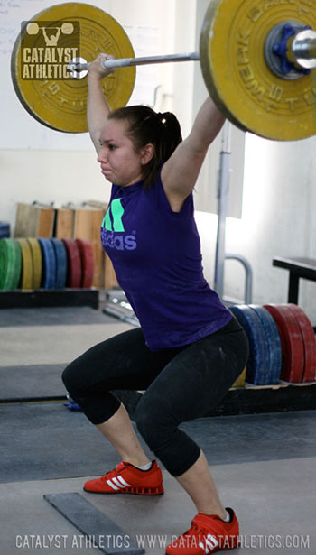 Alyssa Snatch - Olympic Weightlifting, strength, conditioning, fitness, nutrition - Catalyst Athletics