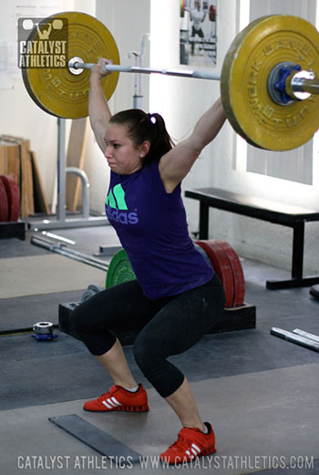 Alyssa Power Snatch - Olympic Weightlifting, strength, conditioning, fitness, nutrition - Catalyst Athletics