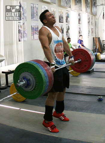 D'Angelo Clean Pull - Olympic Weightlifting, strength, conditioning, fitness, nutrition - Catalyst Athletics
