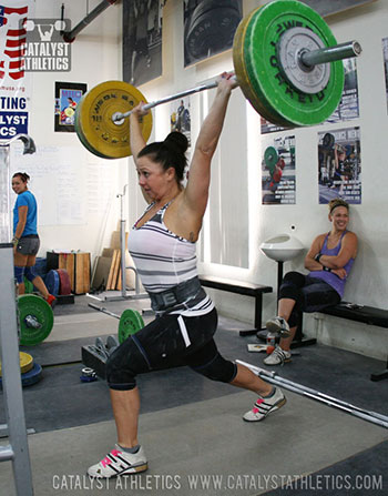 Aimee Jerk - Olympic Weightlifting, strength, conditioning, fitness, nutrition - Catalyst Athletics