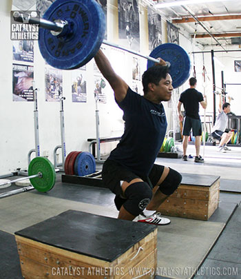Ray Block Snatch - Olympic Weightlifting, strength, conditioning, fitness, nutrition - Catalyst Athletics