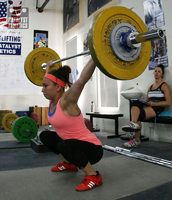 Alyssa Snatch - Olympic Weightlifting, strength, conditioning, fitness, nutrition - Catalyst Athletics