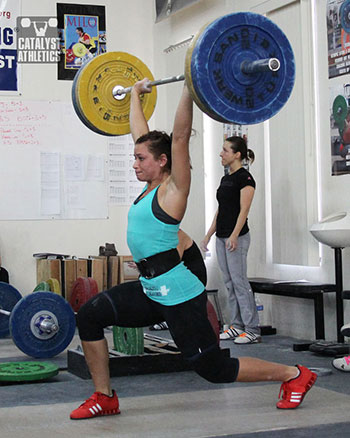 Jessica Jerk - Olympic Weightlifting, strength, conditioning, fitness, nutrition - Catalyst Athletics