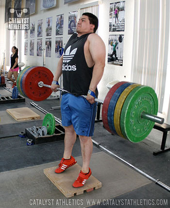 Steve Riser Clean Pull  - Olympic Weightlifting, strength, conditioning, fitness, nutrition - Catalyst Athletics