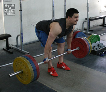 Steve SLDL - Olympic Weightlifting, strength, conditioning, fitness, nutrition - Catalyst Athletics