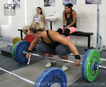 Kara Set Up - Olympic Weightlifting, strength, conditioning, fitness, nutrition - Catalyst Athletics