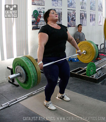 Tamara Snatch Pull - Olympic Weightlifting, strength, conditioning, fitness, nutrition - Catalyst Athletics