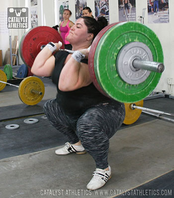 Tamara Clean - Olympic Weightlifting, strength, conditioning, fitness, nutrition - Catalyst Athletics