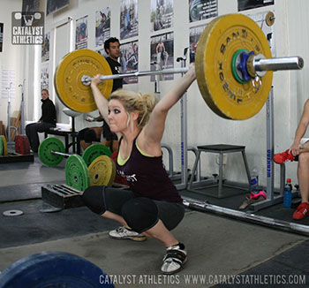 Heather Snatch - Olympic Weightlifting, strength, conditioning, fitness, nutrition - Catalyst Athletics