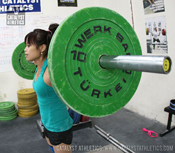 Jes Snatch Push Press - Olympic Weightlifting, strength, conditioning, fitness, nutrition - Catalyst Athletics