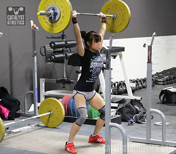 Jes Power Jerk - Olympic Weightlifting, strength, conditioning, fitness, nutrition - Catalyst Athletics