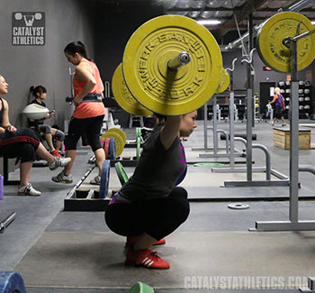 Alyssa Snatch - Olympic Weightlifting, strength, conditioning, fitness, nutrition - Catalyst Athletics