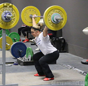 Danielle Snatch - Olympic Weightlifting, strength, conditioning, fitness, nutrition - Catalyst Athletics